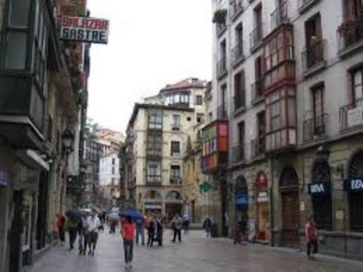 Apartamento Con Garaje Opcional Con 2 Banos Cerca Ayuntamiento Bilbau Exterior foto